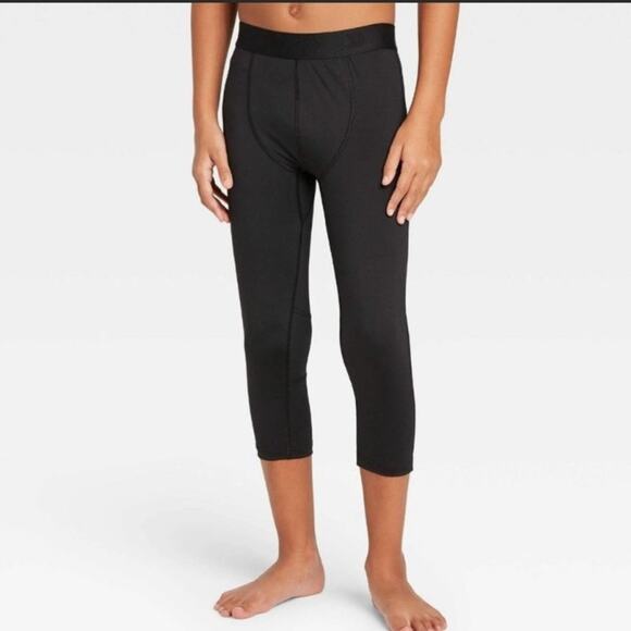 all in motion black  fitted performance pants - Picture 1 of 10